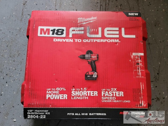 Milwaukee M18 Fuel 1/2" Driver Kit