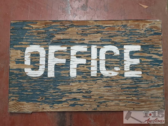 "Office" Sign