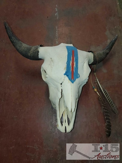 Decorated Skull Mount