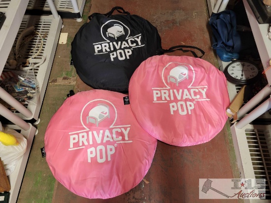 (3) Privacy Pop Bed Tents