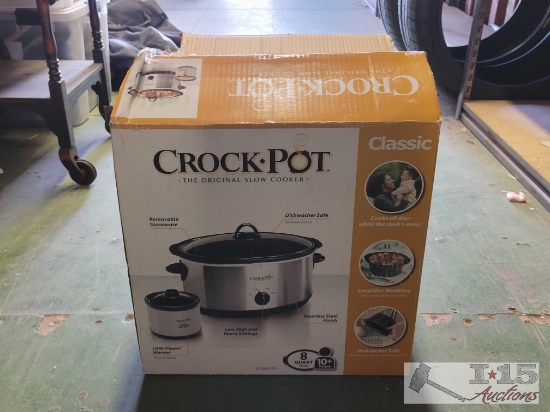 NEW!!! 8 Quart Crock Pot