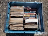 Tote of Signed Sports Books and Magazines