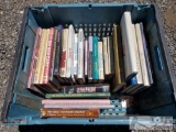 Tote of SIGNED Sports, Cars & Train Books