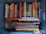 Tote of SIGNED Racing Books and VHS