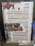 History of Baseball in the Major Leagues Frame