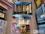 Tote of Signed Annimated & Comic Books