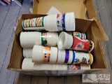 Box of Collectable Plastic Baseball Cups