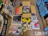 Signed Magazines, Ceral Box, & Photos