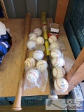 Baseball Bats & Signed Baseballs