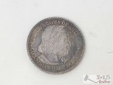 90% Silver Columbia Half Dollar Coin