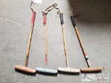 4 Vintage Polo Mallets