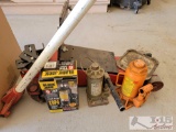 Floor Jack, Three Bottle Jacks