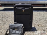 Rolling Suit Case and Laptop Bag