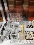 Punch Bowl Set, Soap Dispensers, Decor and Cup Hooks
