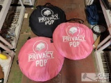 (3) Privacy Pop Bed Tents