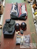 Bat Totes, Baseballs, Helmets & Glove