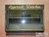 Vintage Ingersoll Watches Display Case