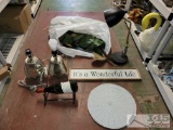 Lamps, Faux Plants, Bead Table Mats & Home Decor