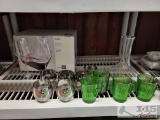 Wine Glasses, Drinking Glasses & Cactus Glasses