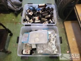 2 Totes of Candle Making Supplies