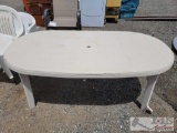 Plastic Outdoor Table