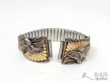 Sterling Silver Eagle Watch Band