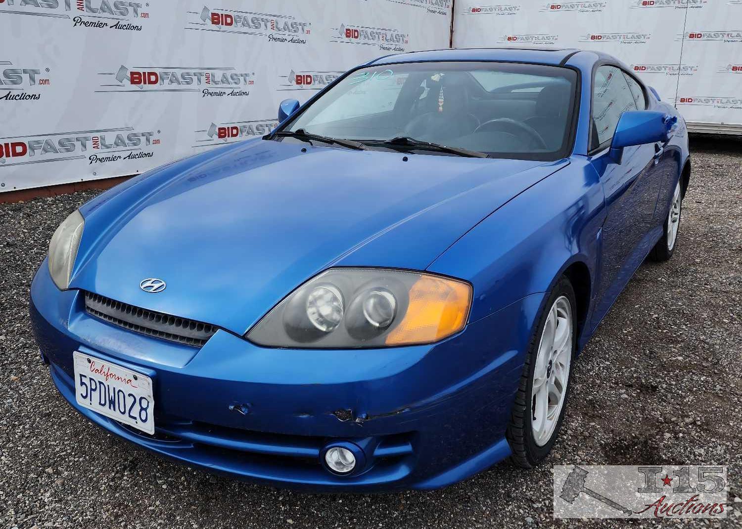 2004 Hyundai Tiburon Proxibid