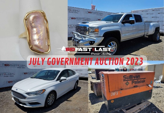 July Government Auction 2023