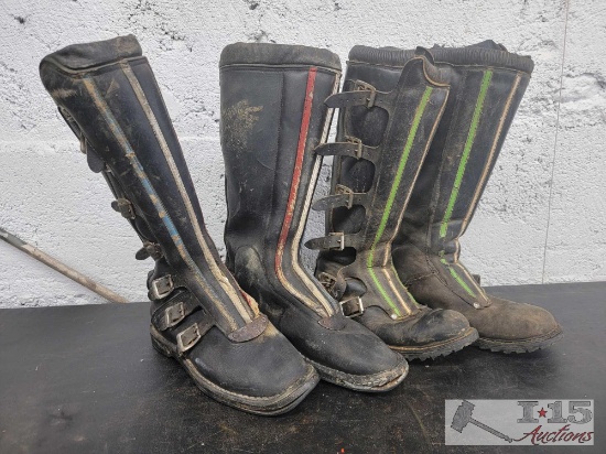 2 Pairs of Vintage Motorcross Riding Boots