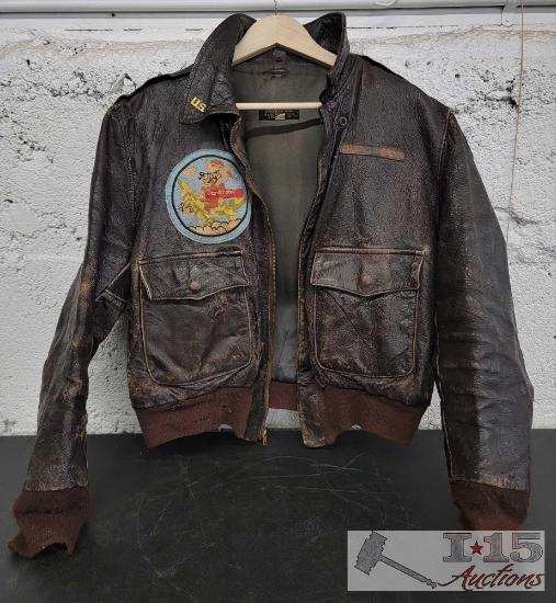 Vintage Type A-2 Leather Flying Jacket