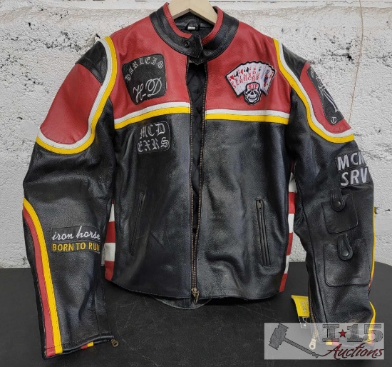 Harley Davidson Men's Cafe Leather Jacket