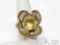 18k Gold Moissanite Center & Diamond Accent Ring, 17g
