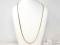 14k Gold Link Chain Necklace, 56g