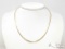 14k Gold Dainty Chain Necklace, 7g