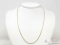 14k Gold Petite Chain Necklace, 3g