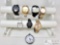 (7) Watches & (1) Pocket Watch