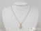 Costume Jewelry Wishbone Necklace