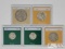 Panama Balboa (2) Dime, (2) Quarter, & Half Dollar