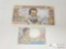 (2) France Foreign Currency Banknotes