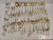 Sterling Silver Spoons, 1879g