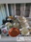 Teacups, Tea Kettle, Mug & Plates