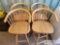 4 Wooden Bar Stools