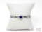 Native American Sterling Silver Semi-Precious Stone Cuff, 21g