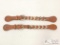 NEW!!! Cowhide Accent Spur Straps
