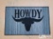 Howdy Longhorn Doormat