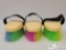 NEW!!! (3) Showman Neon Soft Body Brushes