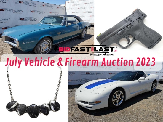 July Vehicle and Firearm Auction 2023