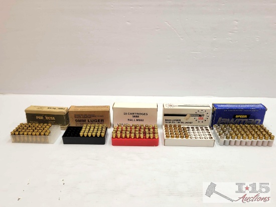 195 Rounds of 9mm Ammo