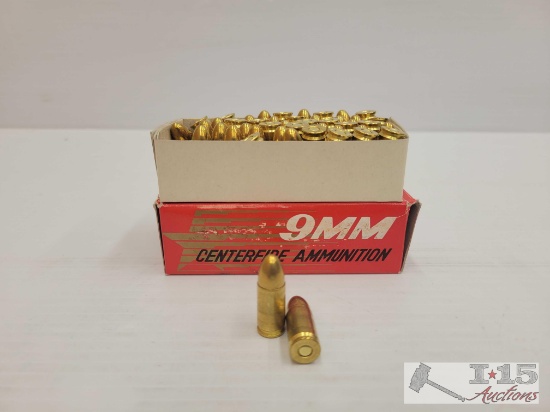 50 Rounds of 9mm Ammo