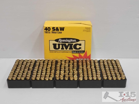 NEW!!! 250 Rounds of 40s&w